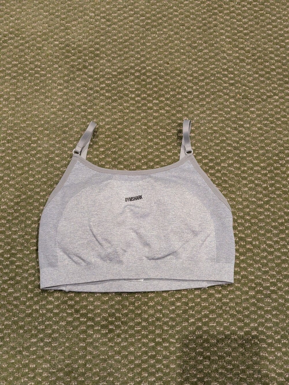 Gymshark Gray Seamless Light-Impact Sports Bra